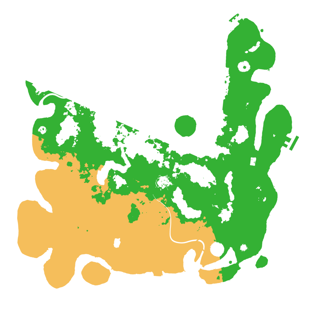 Biome Rust Map: Procedural Map, Size: 4000, Seed: 5948742