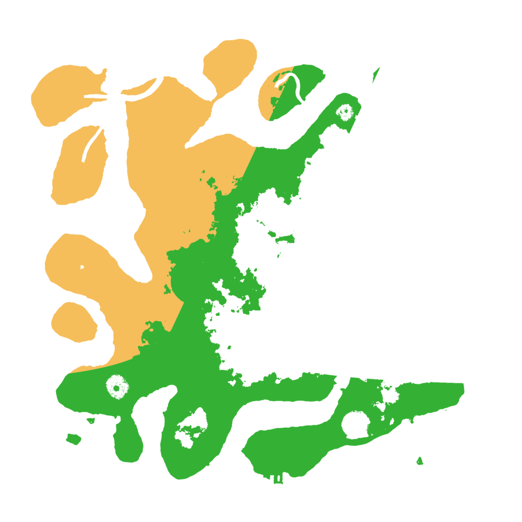 Biome Rust Map: Procedural Map, Size: 3500, Seed: 228873