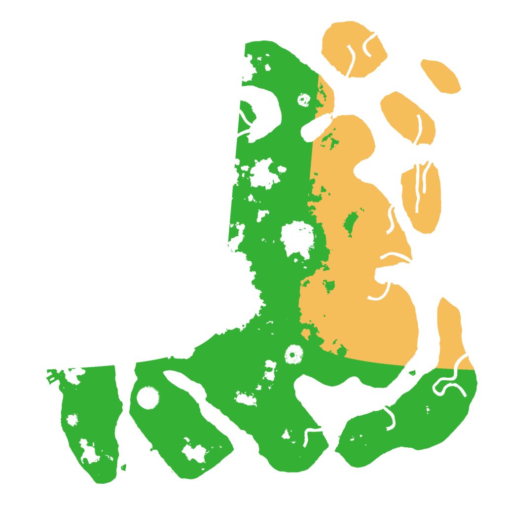 Biome Rust Map: Procedural Map, Size: 4000, Seed: 1628096