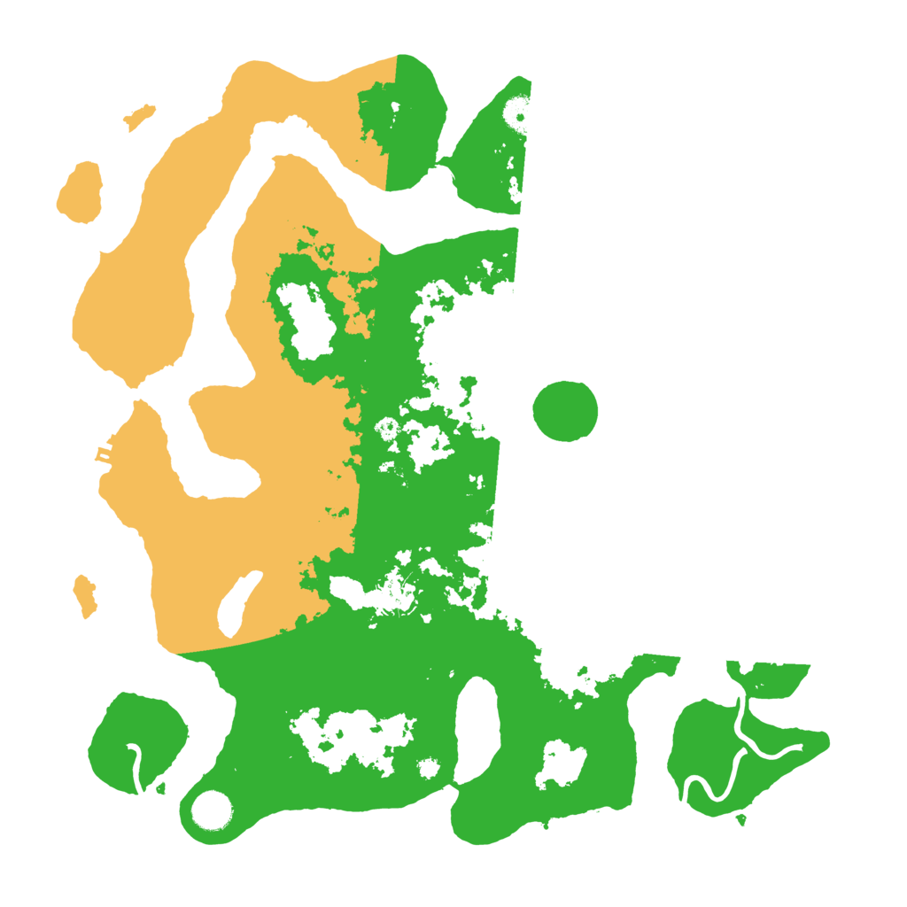 Biome Rust Map: Procedural Map, Size: 4000, Seed: 1365540