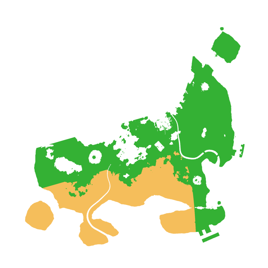 Biome Rust Map: Procedural Map, Size: 3000, Seed: 1959912090