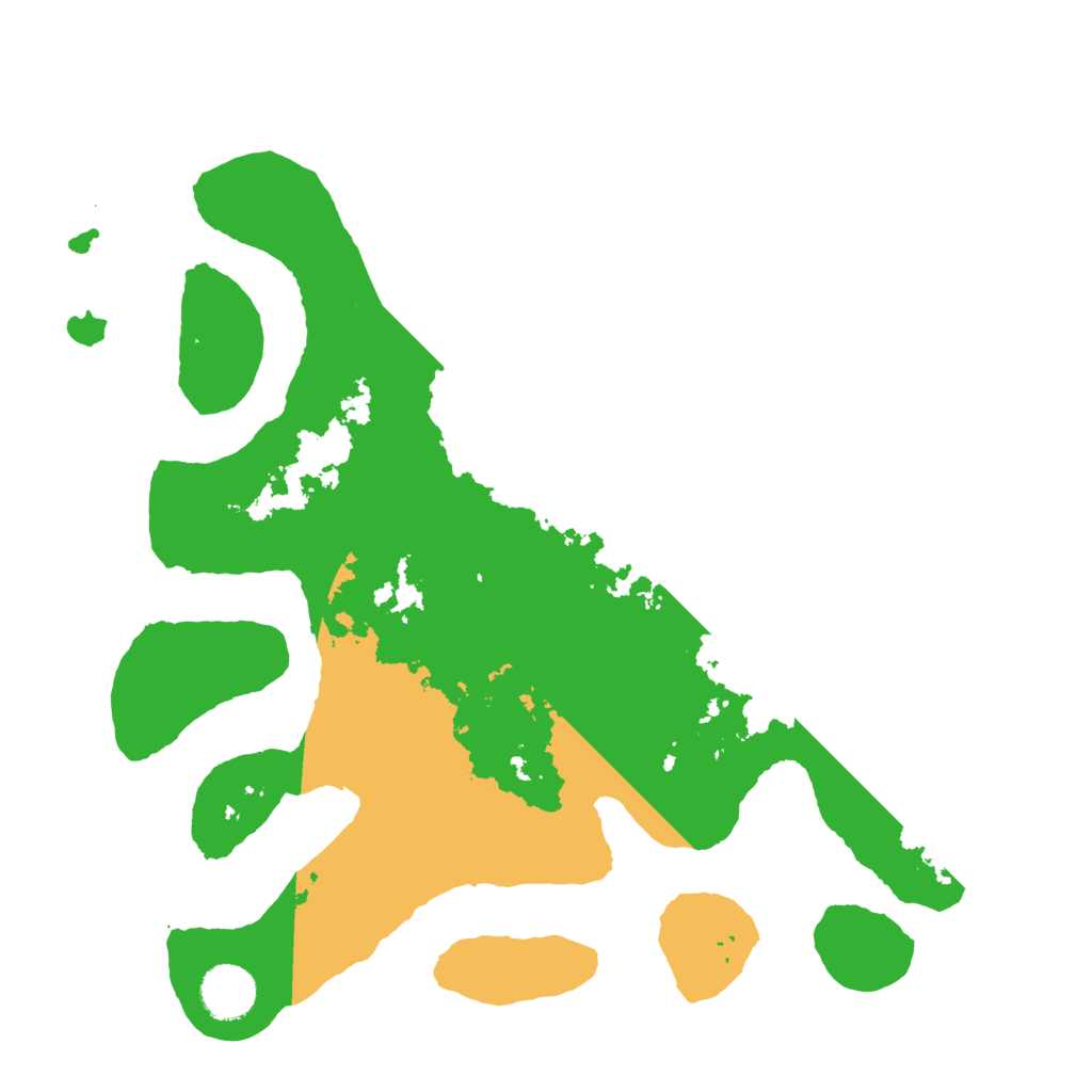 Biome Rust Map: Barren, Size: 3500, Seed: 4413623