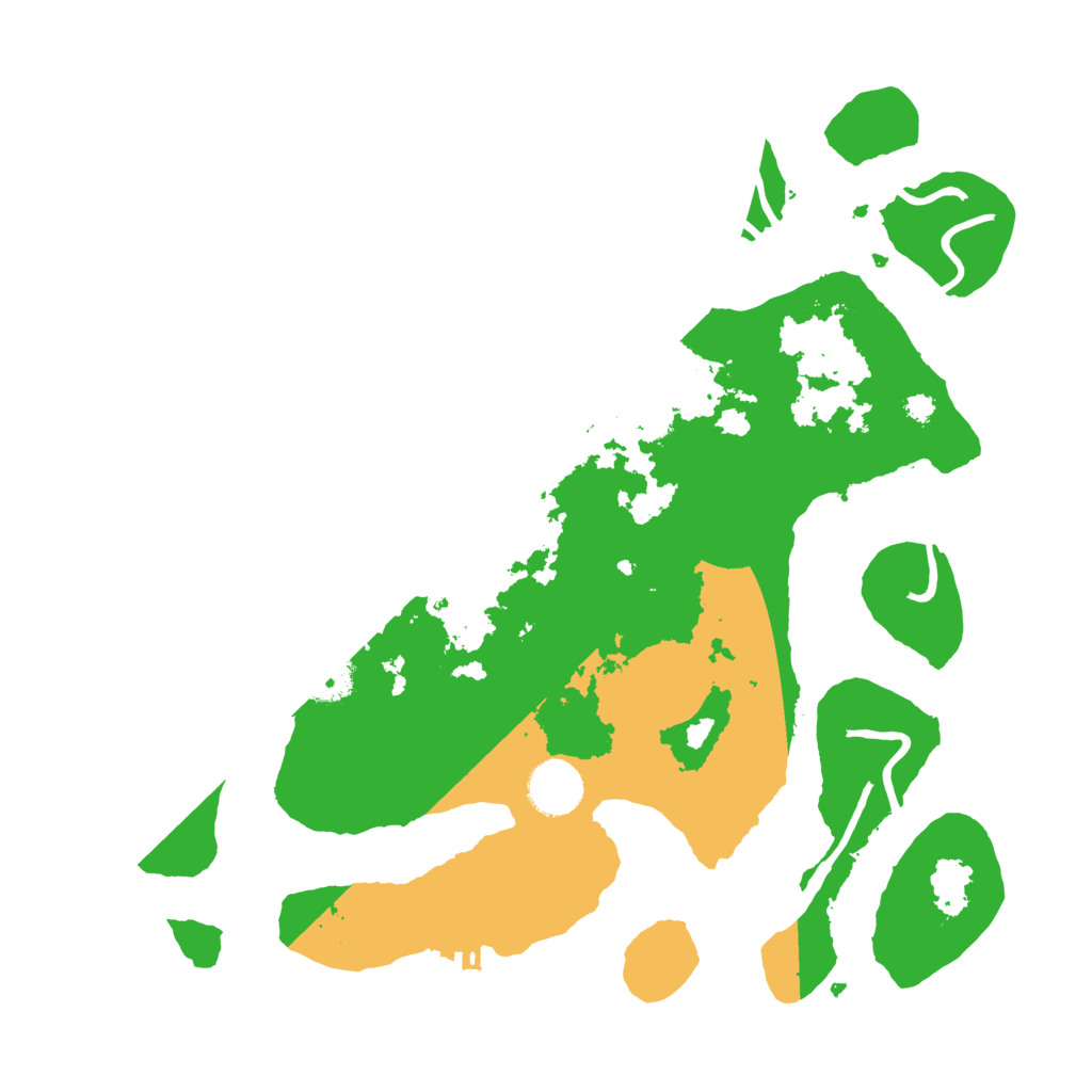 Biome Rust Map: Procedural Map, Size: 3500, Seed: 2318649