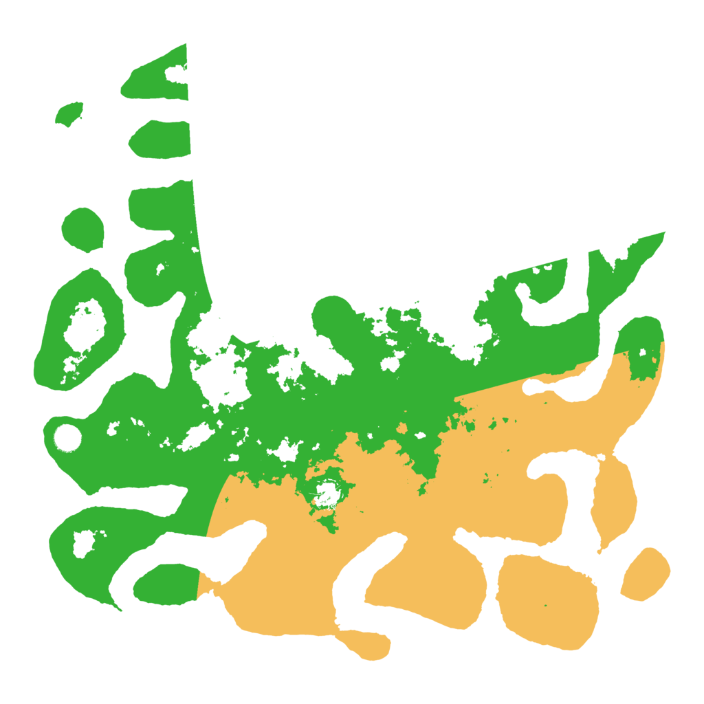 Biome Rust Map: Barren, Size: 4500, Seed: 4500