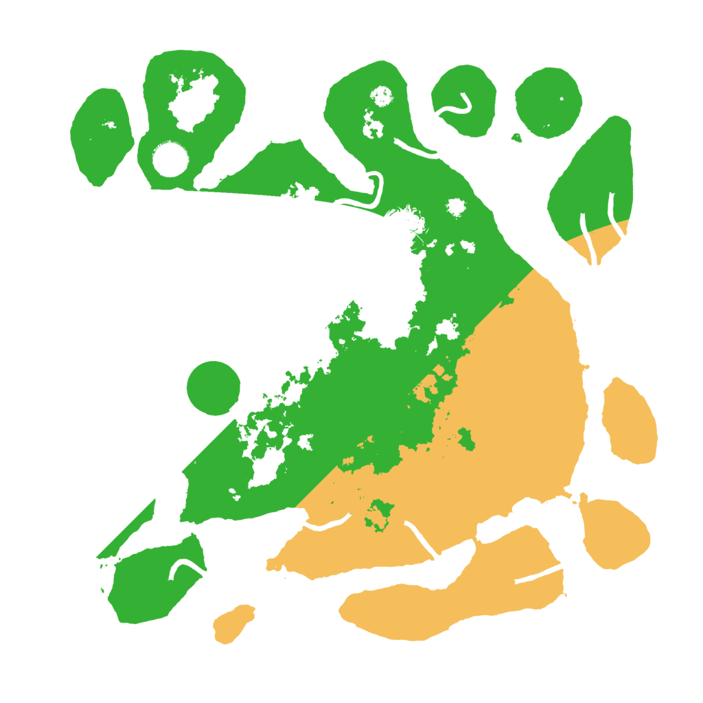 Biome Rust Map: Procedural Map, Size: 3500, Seed: 1693572443