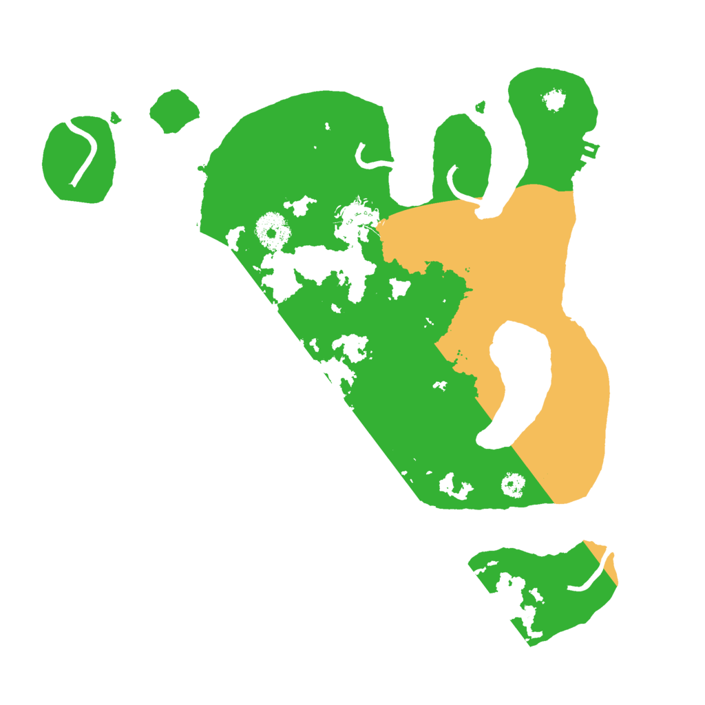 Biome Rust Map: Procedural Map, Size: 3000, Seed: 2147483646