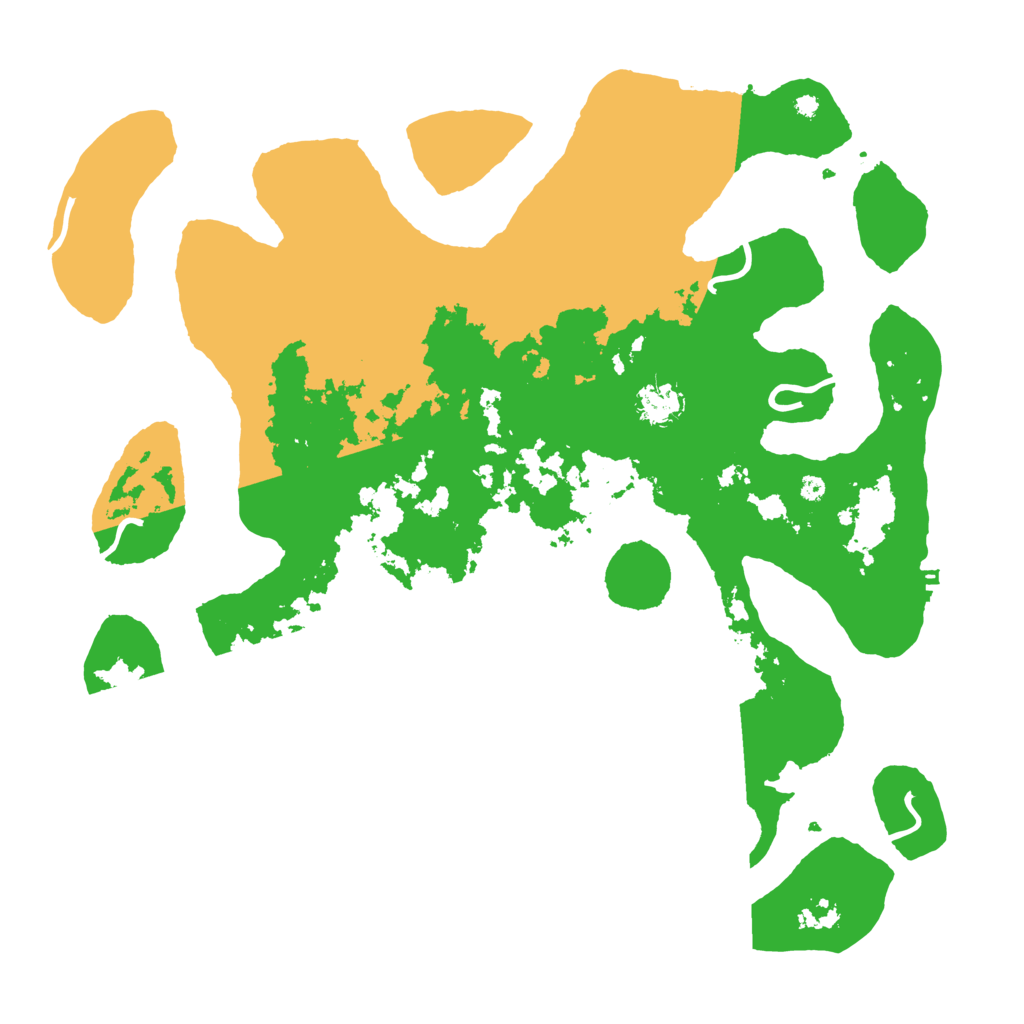 Biome Rust Map: Procedural Map, Size: 4200, Seed: 1423