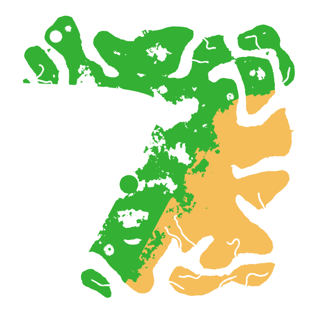 Biome Rust Map: Procedural Map, Size: 4500, Seed: 880680694