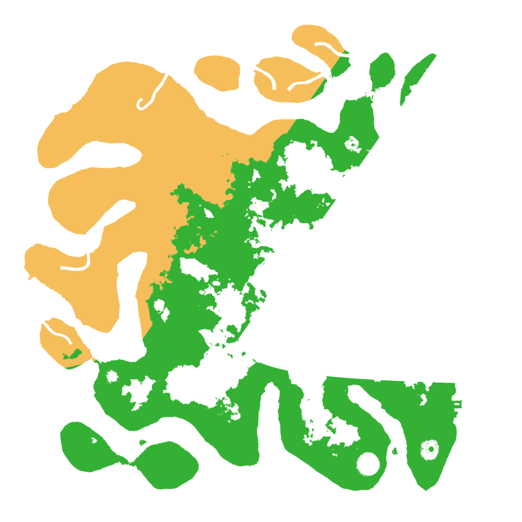 Biome Rust Map: Procedural Map, Size: 4000, Seed: 796960