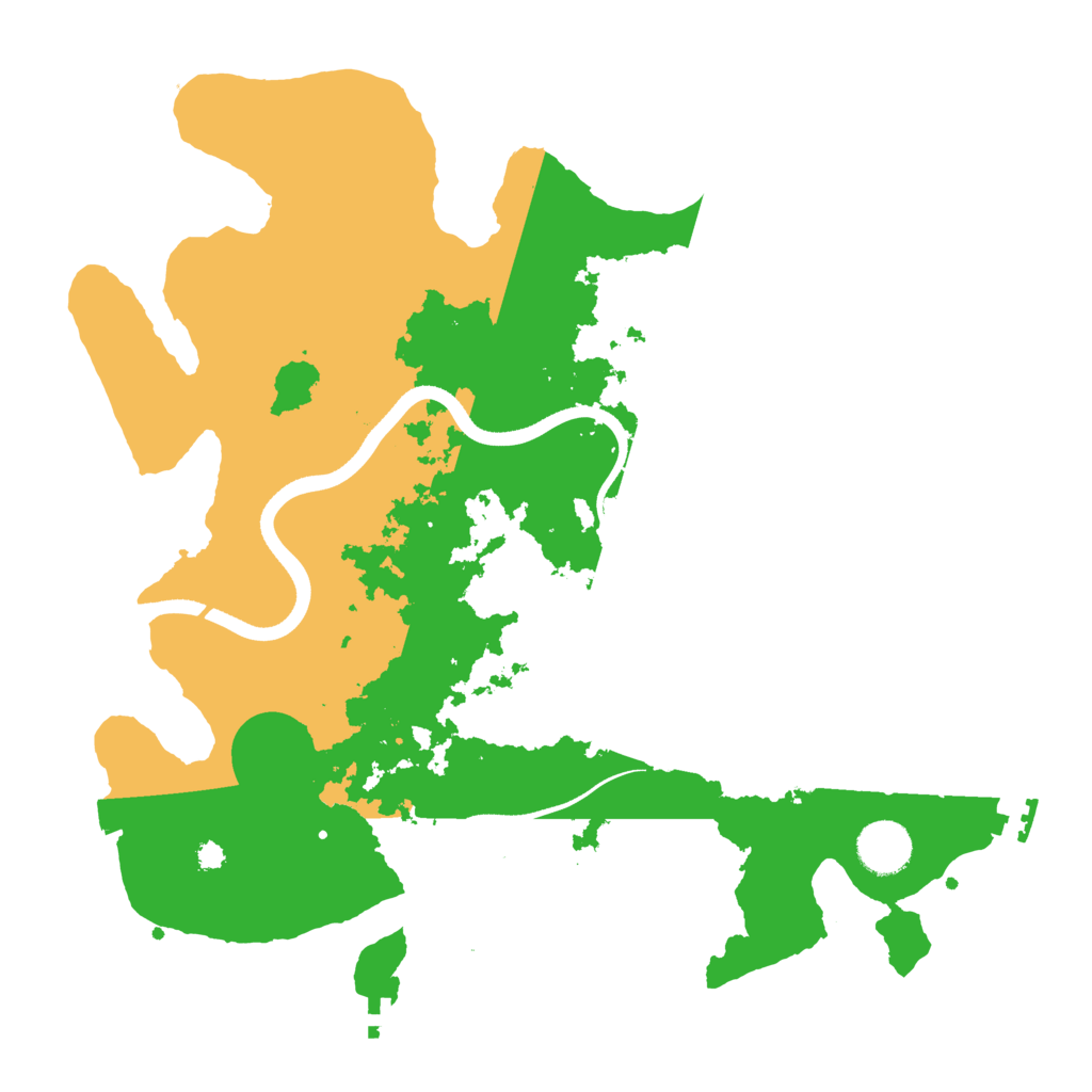 Biome Rust Map: Procedural Map, Size: 3550, Seed: 979877