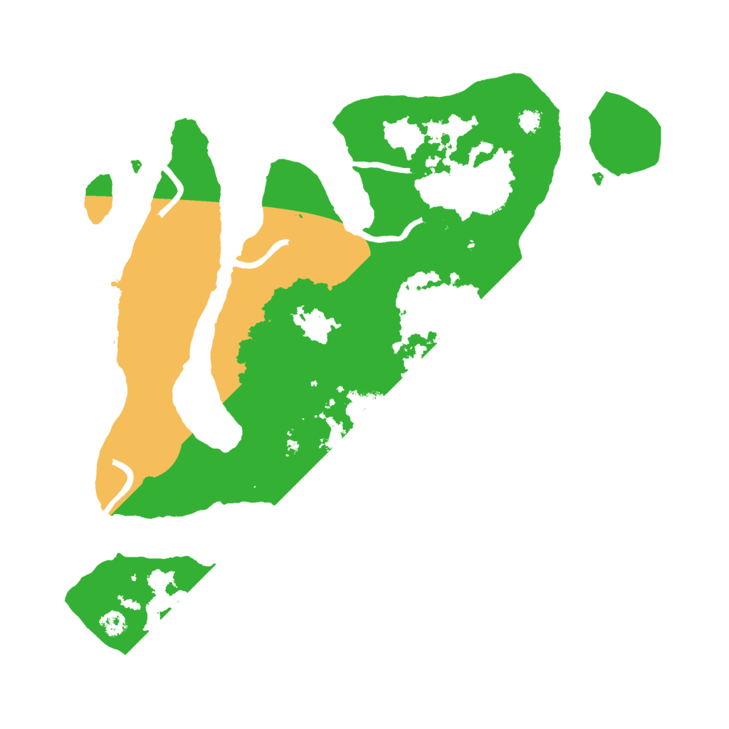 Biome Rust Map: Procedural Map, Size: 3000, Seed: 118961605