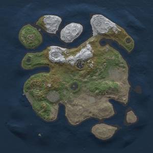 Thumbnail Rust Map: Procedural Map, Size: 3000, Seed: 62, 11 Monuments