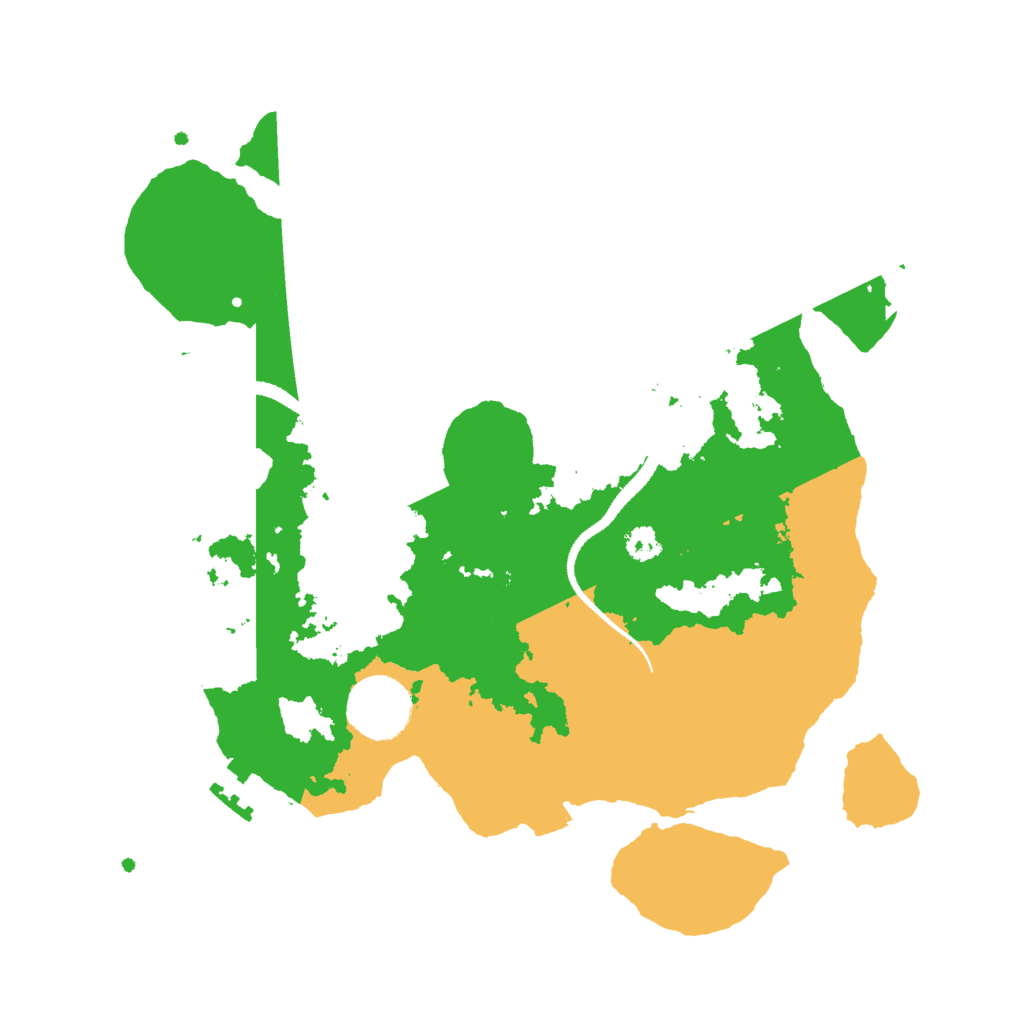 Biome Rust Map: Procedural Map, Size: 3000, Seed: 62