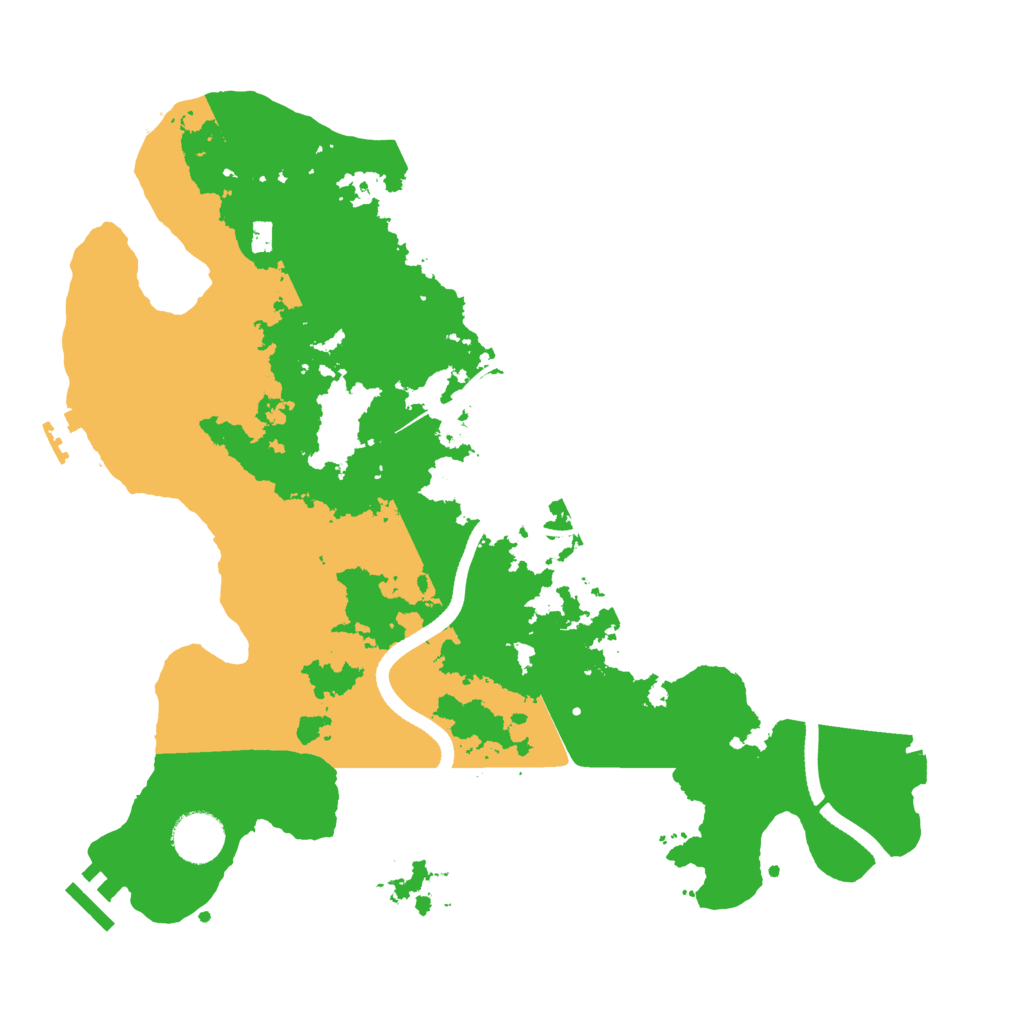 Biome Rust Map: Procedural Map, Size: 3500, Seed: 2788380