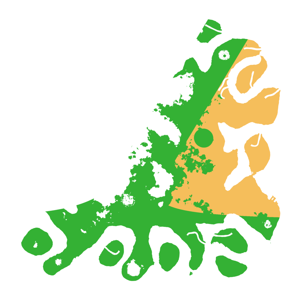Biome Rust Map: Procedural Map, Size: 4200, Seed: 786143851