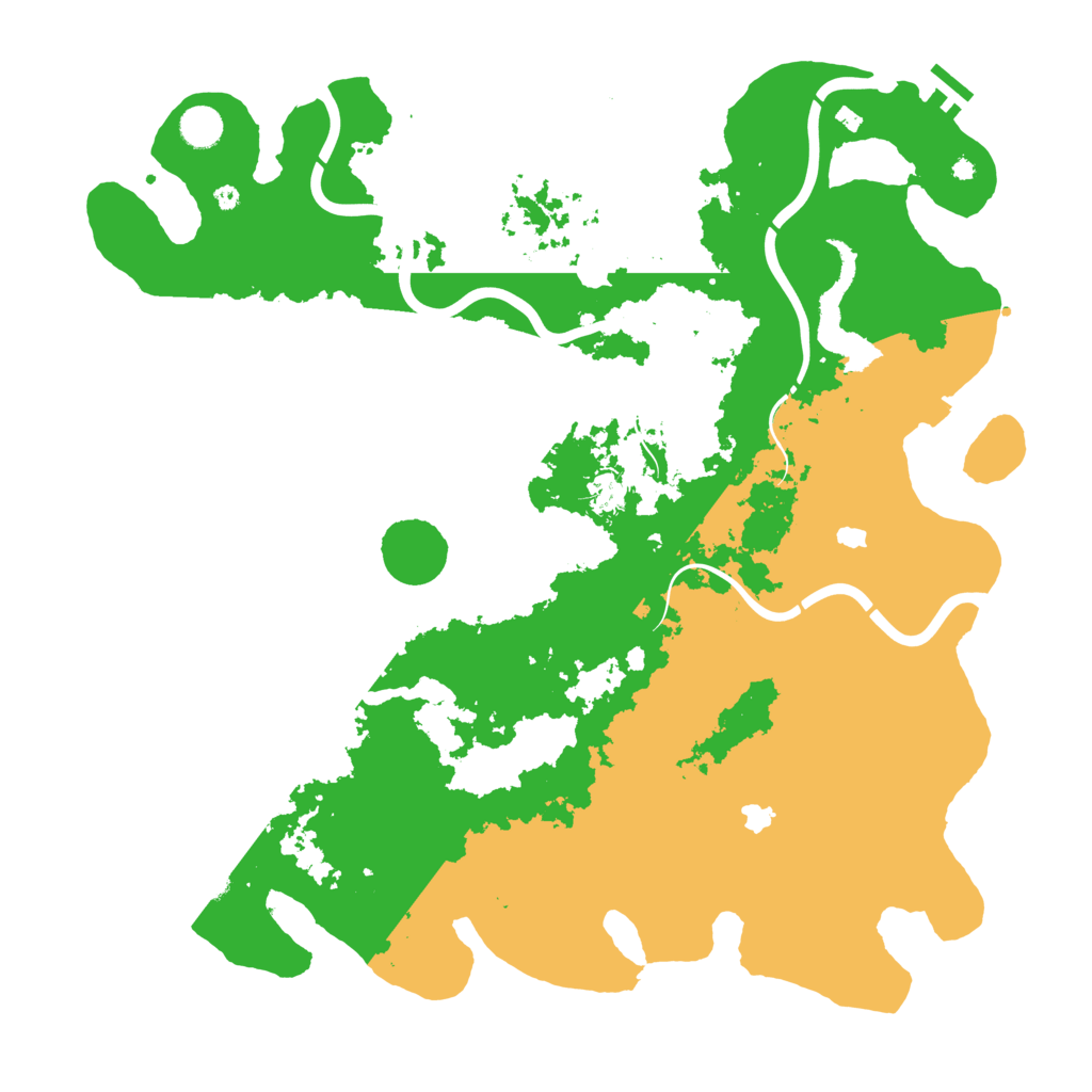 Biome Rust Map: Procedural Map, Size: 4500, Seed: 5266263