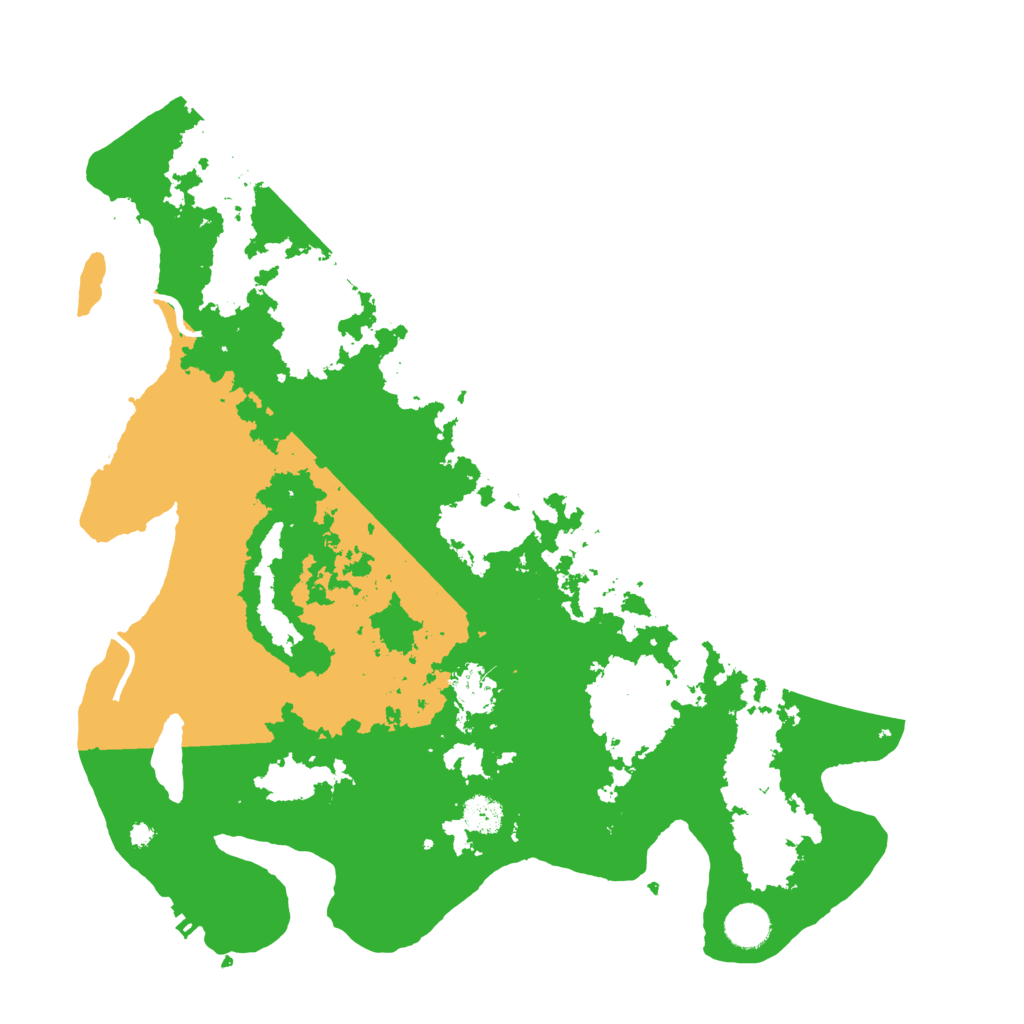 Biome Rust Map: Procedural Map, Size: 4000, Seed: 3995257