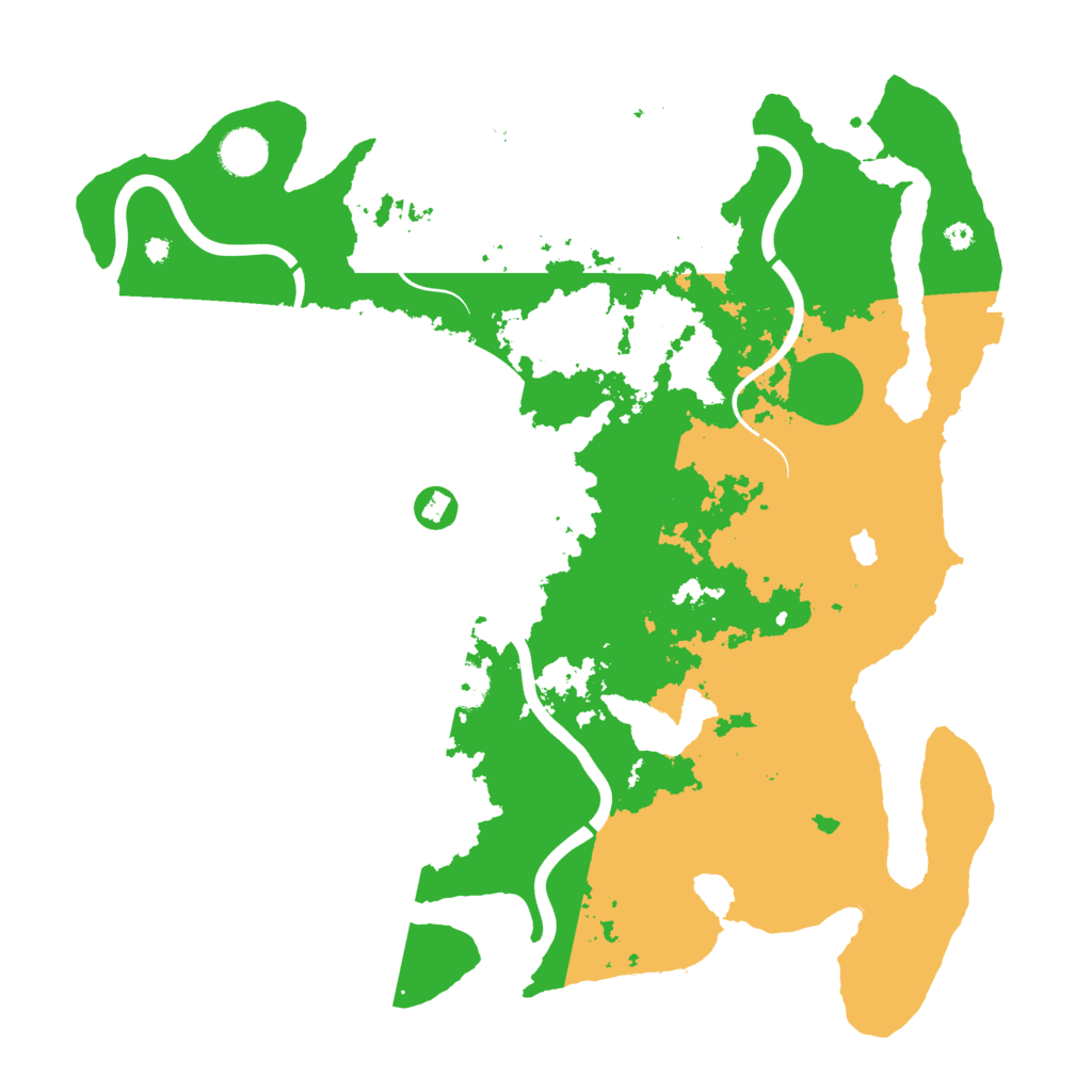Biome Rust Map: Procedural Map, Size: 4000, Seed: 646726