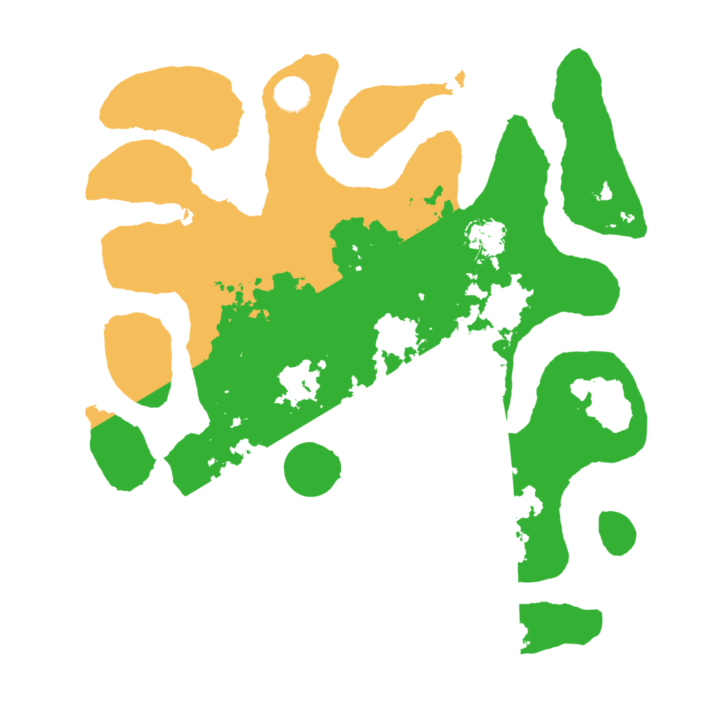 Biome Rust Map: Barren, Size: 3500, Seed: 1867