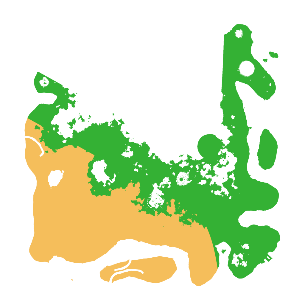 Biome Rust Map: Procedural Map, Size: 3500, Seed: 5690171