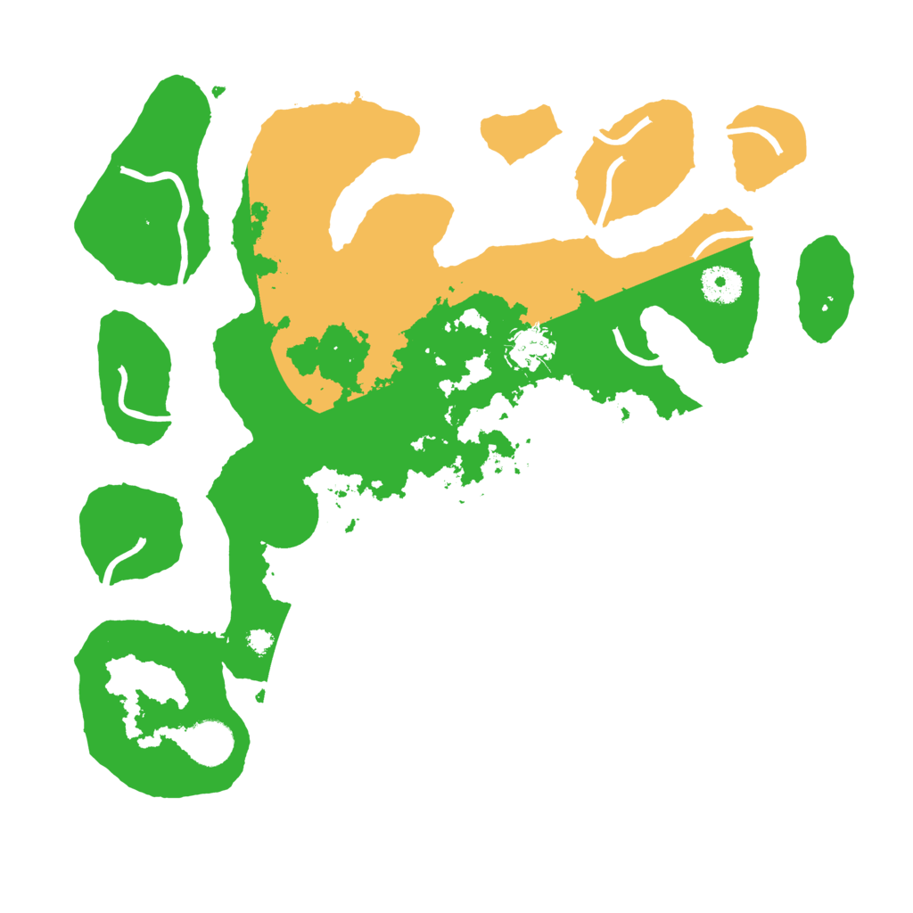 Biome Rust Map: Procedural Map, Size: 3500, Seed: 2832409