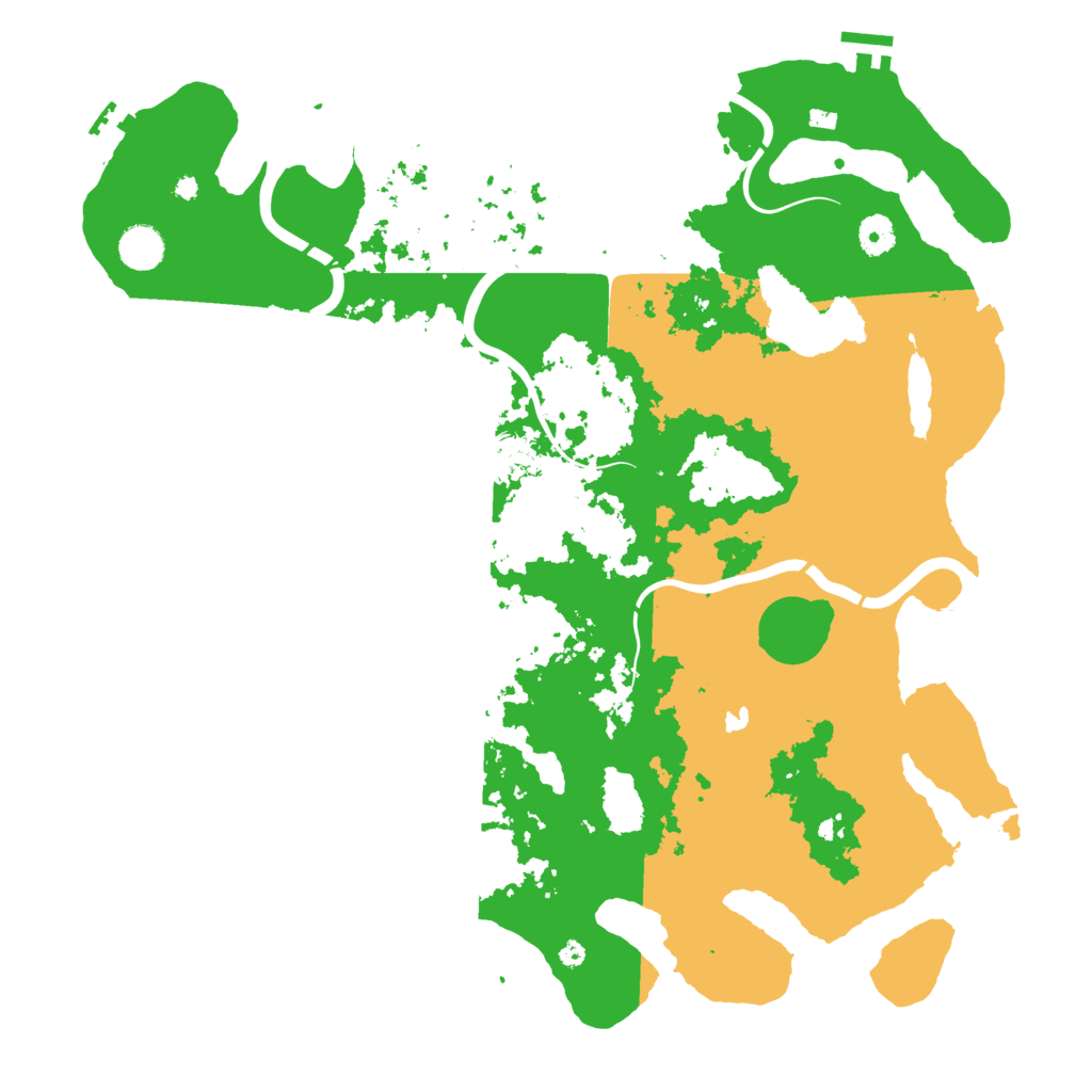 Biome Rust Map: Procedural Map, Size: 4250, Seed: 671510462