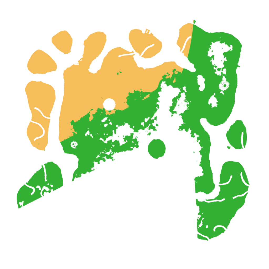 Biome Rust Map: Procedural Map, Size: 4000, Seed: 29402