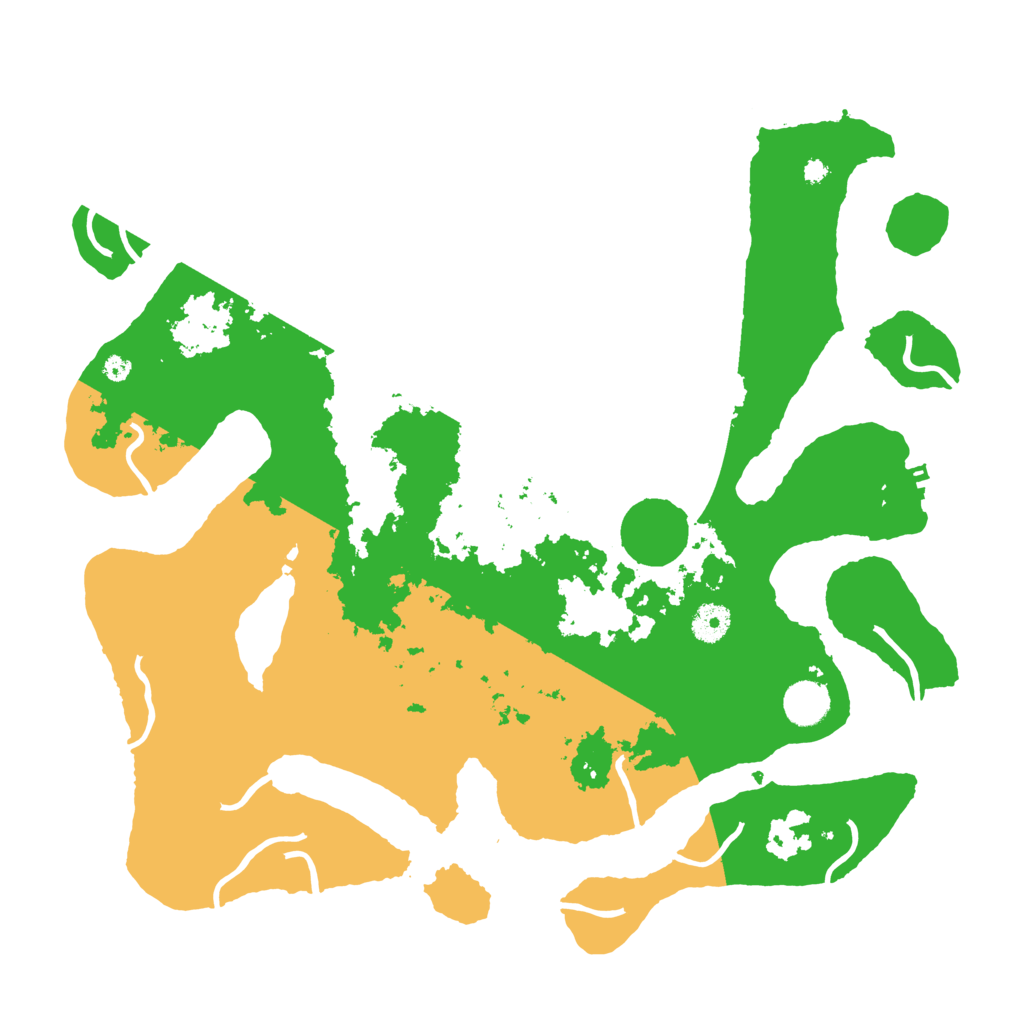 Biome Rust Map: Procedural Map, Size: 4000, Seed: 3104695