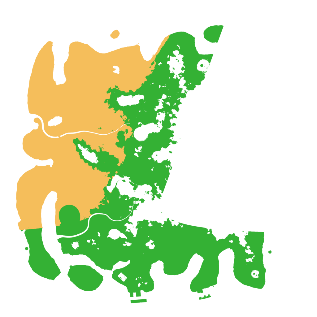 Biome Rust Map: Procedural Map, Size: 4000, Seed: 1134303089