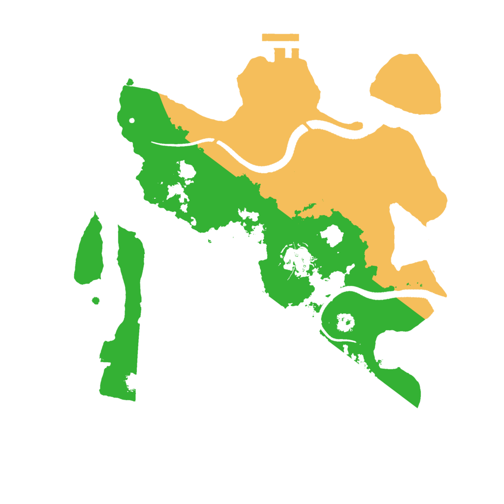 Biome Rust Map: Procedural Map, Size: 2750, Seed: 1020732597