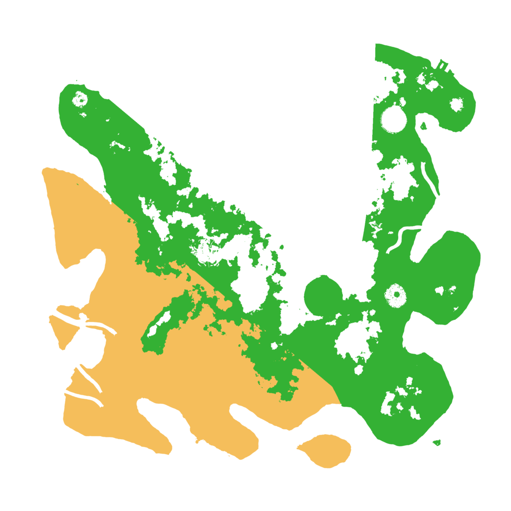 Biome Rust Map: Procedural Map, Size: 3500, Seed: 5881709