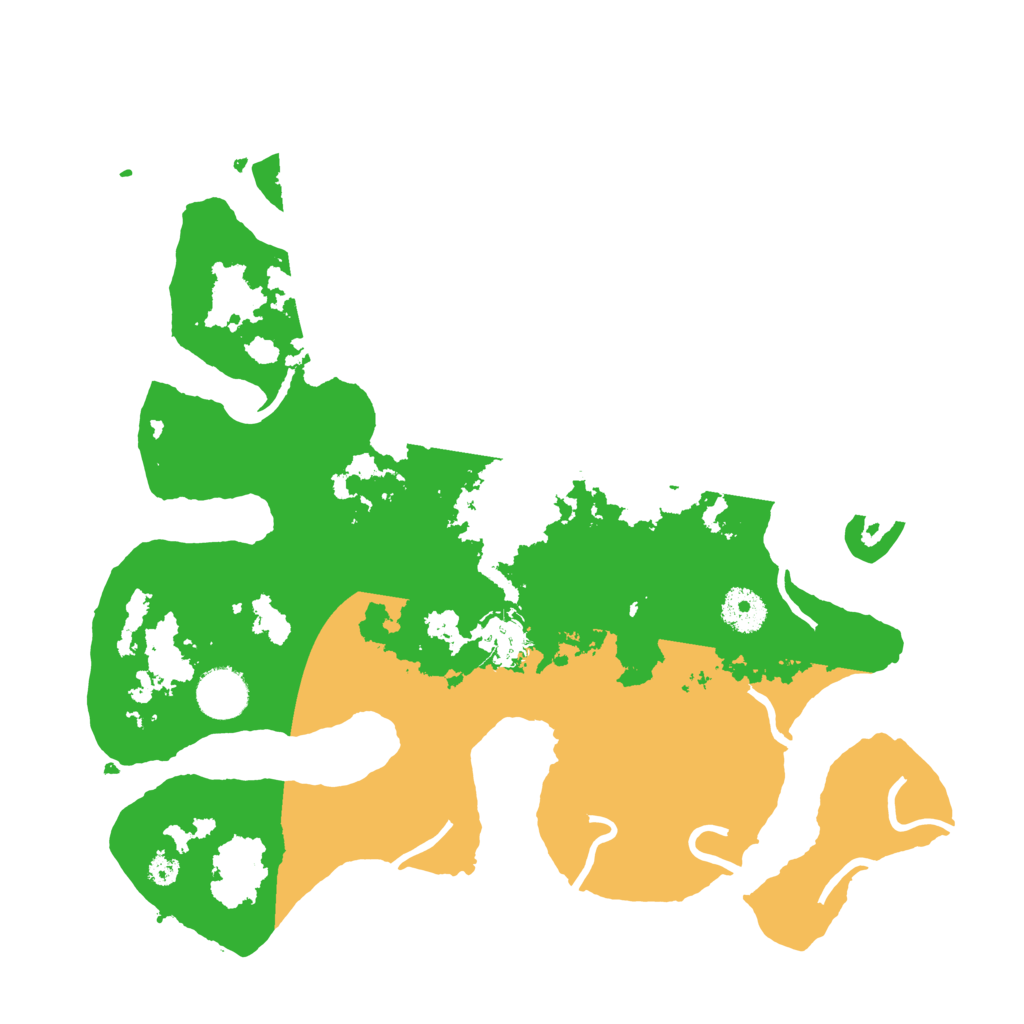 Biome Rust Map: Procedural Map, Size: 3500, Seed: 6031322