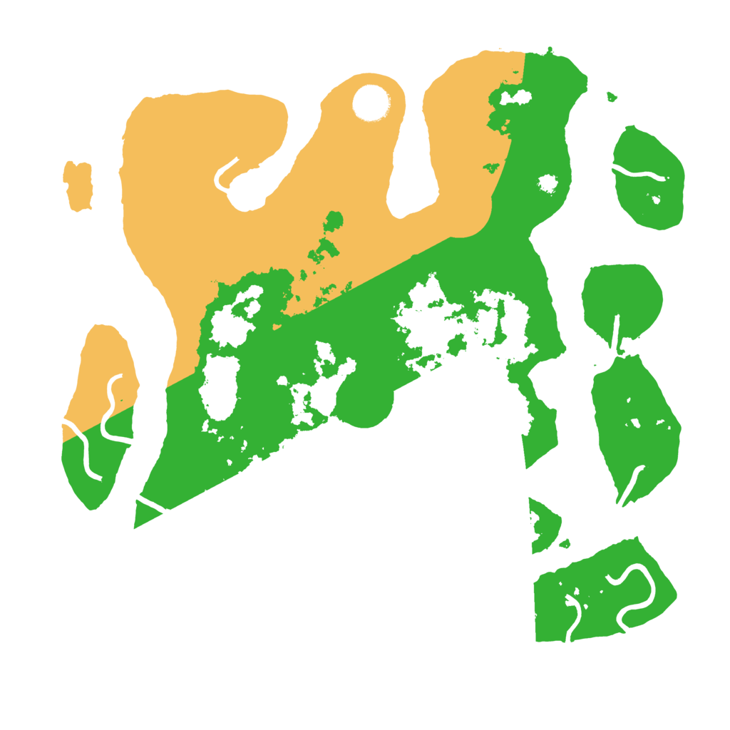 Biome Rust Map: Procedural Map, Size: 3500, Seed: 701480