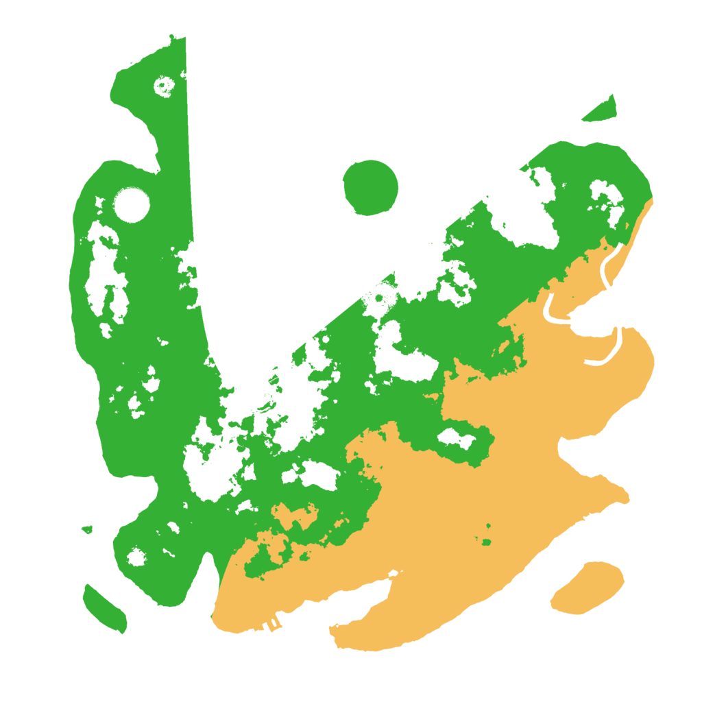 Biome Rust Map: Procedural Map, Size: 3500, Seed: 4252790