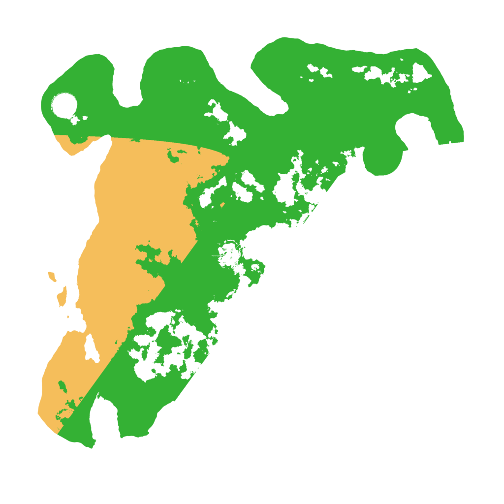 Biome Rust Map: Barren, Size: 3500, Seed: 3905942