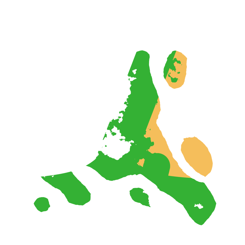 Biome Rust Map: Barren, Size: 2500, Seed: 5967166