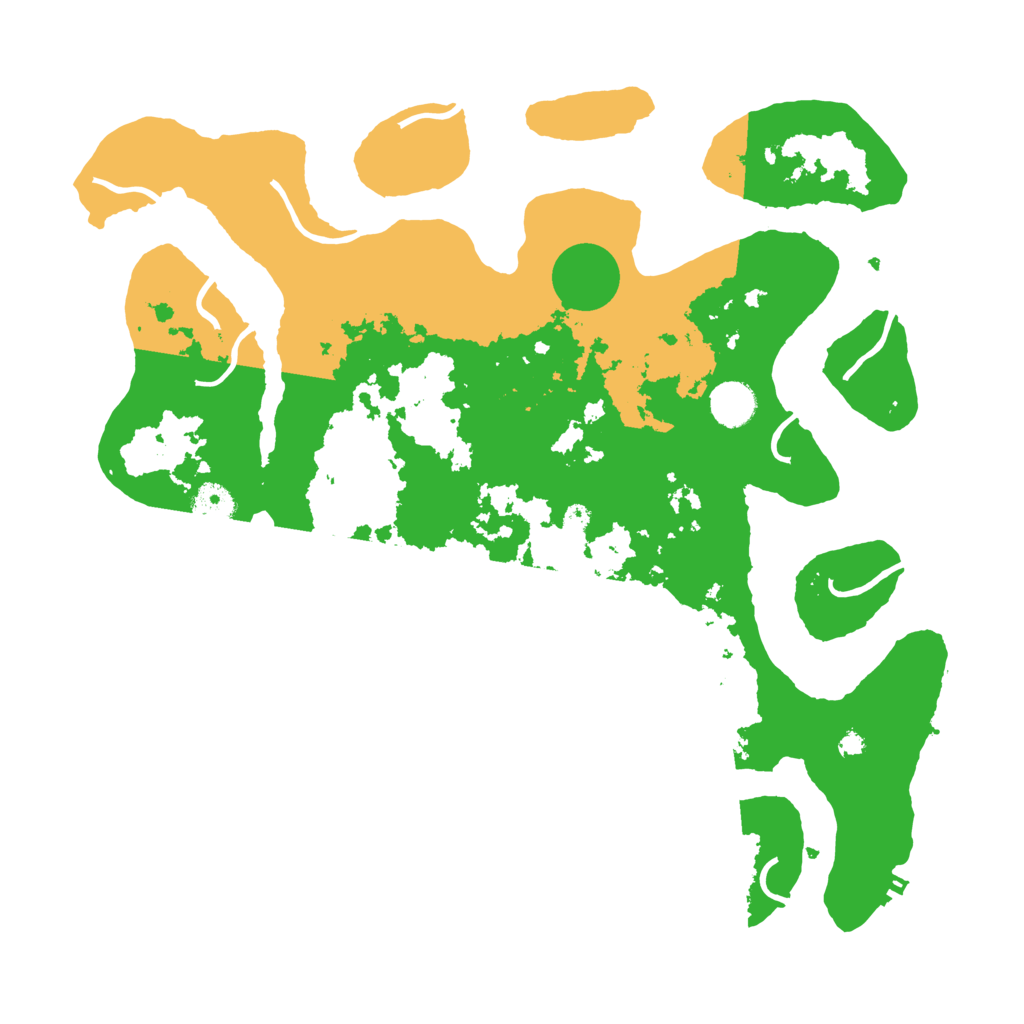 Biome Rust Map: Procedural Map, Size: 4000, Seed: 5413727