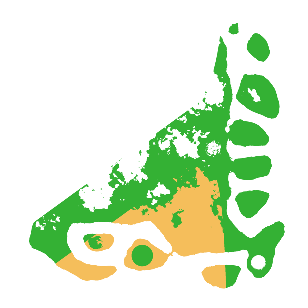 Biome Rust Map: Barren, Size: 3800, Seed: 658