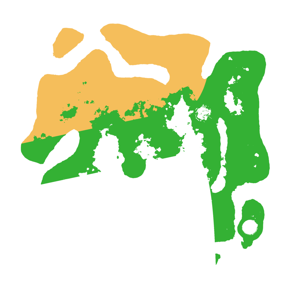 Biome Rust Map: Barren, Size: 3500, Seed: 5211763