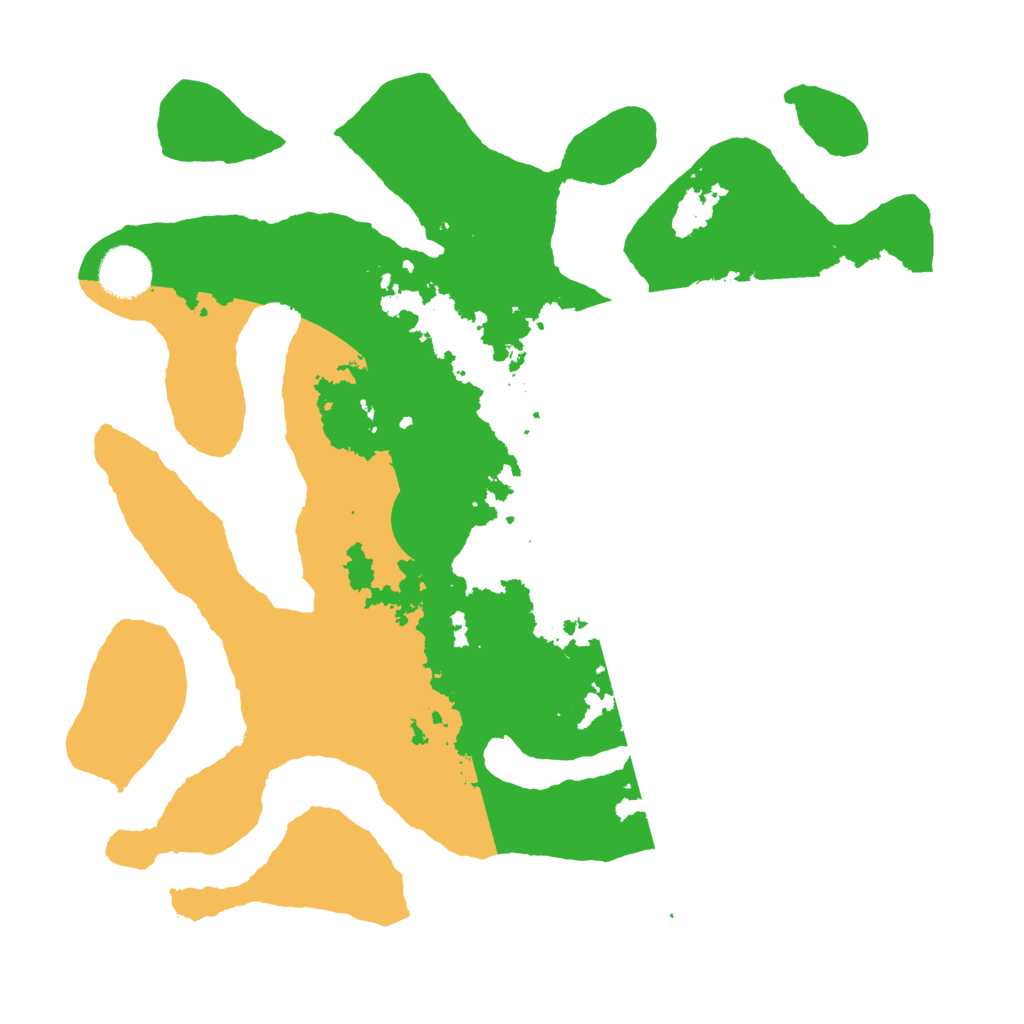 Biome Rust Map: Barren, Size: 3500, Seed: 5691454