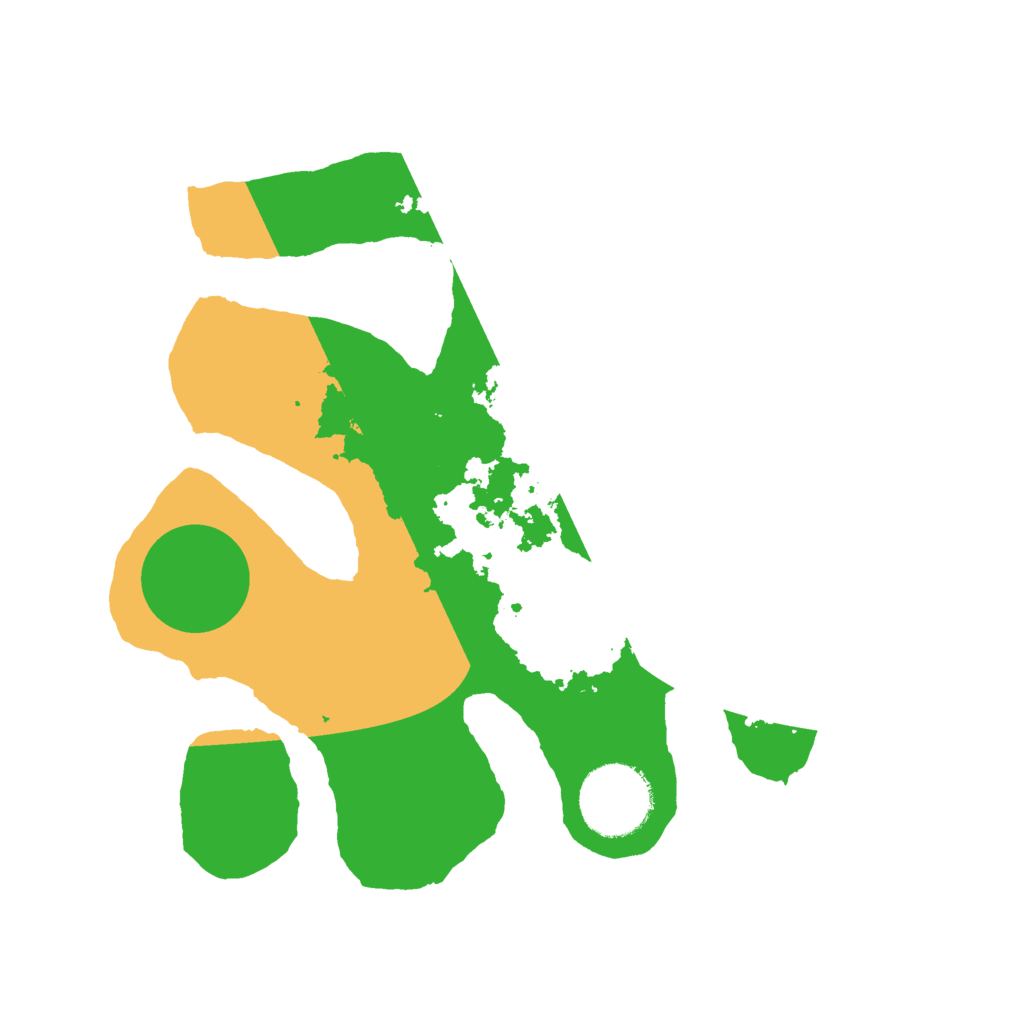 Biome Rust Map: Barren, Size: 2500, Seed: 4187365