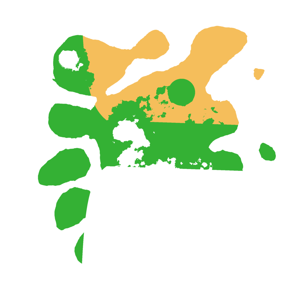 Biome Rust Map: Barren, Size: 3000, Seed: 1167021979