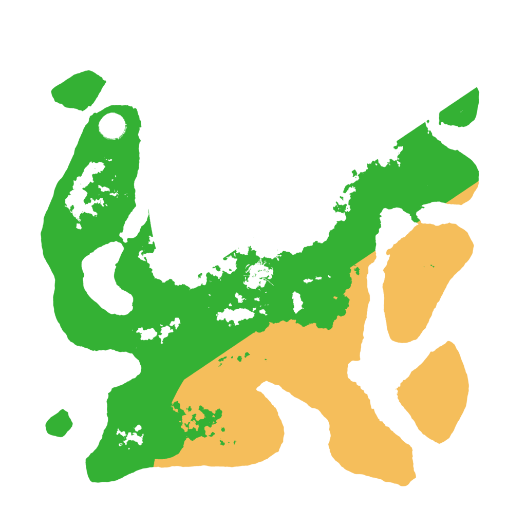 Biome Rust Map: Barren, Size: 3500, Seed: 5995652