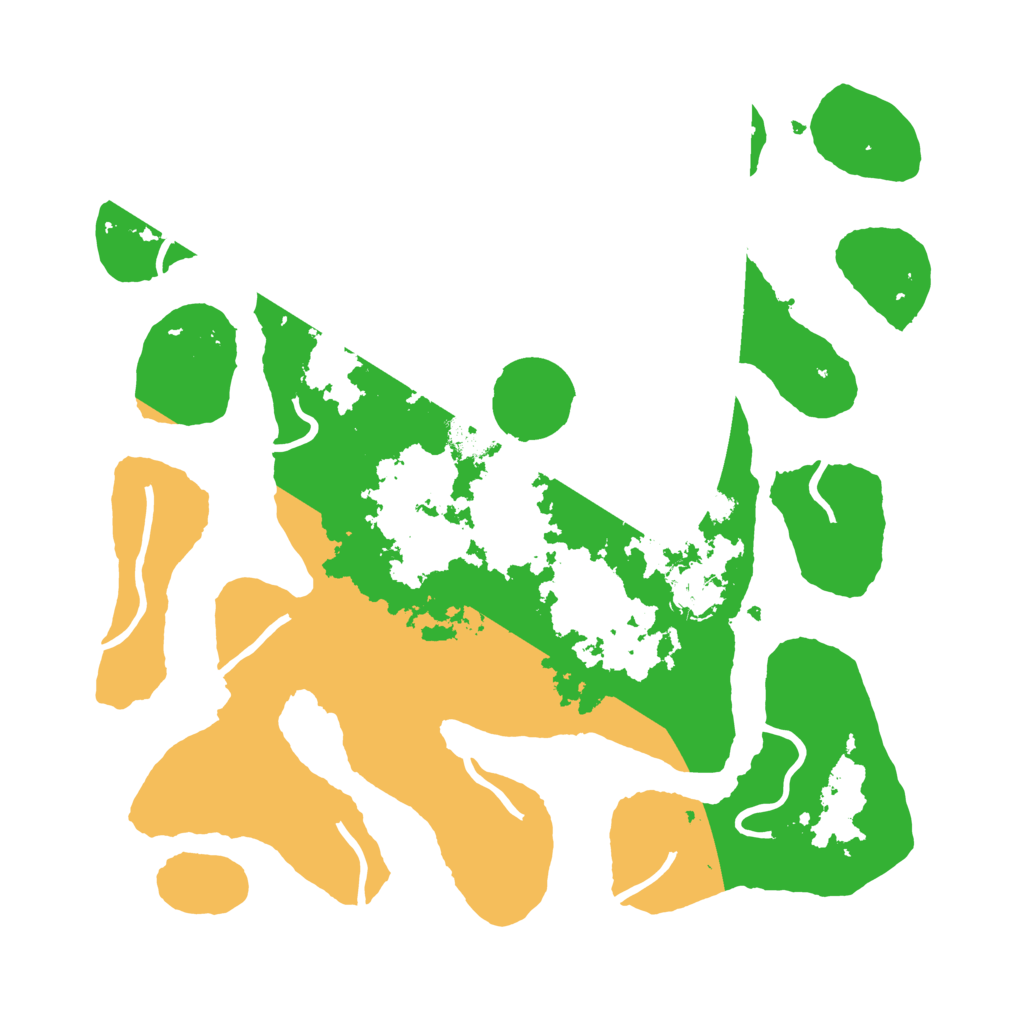 Biome Rust Map: Procedural Map, Size: 3500, Seed: 2771035