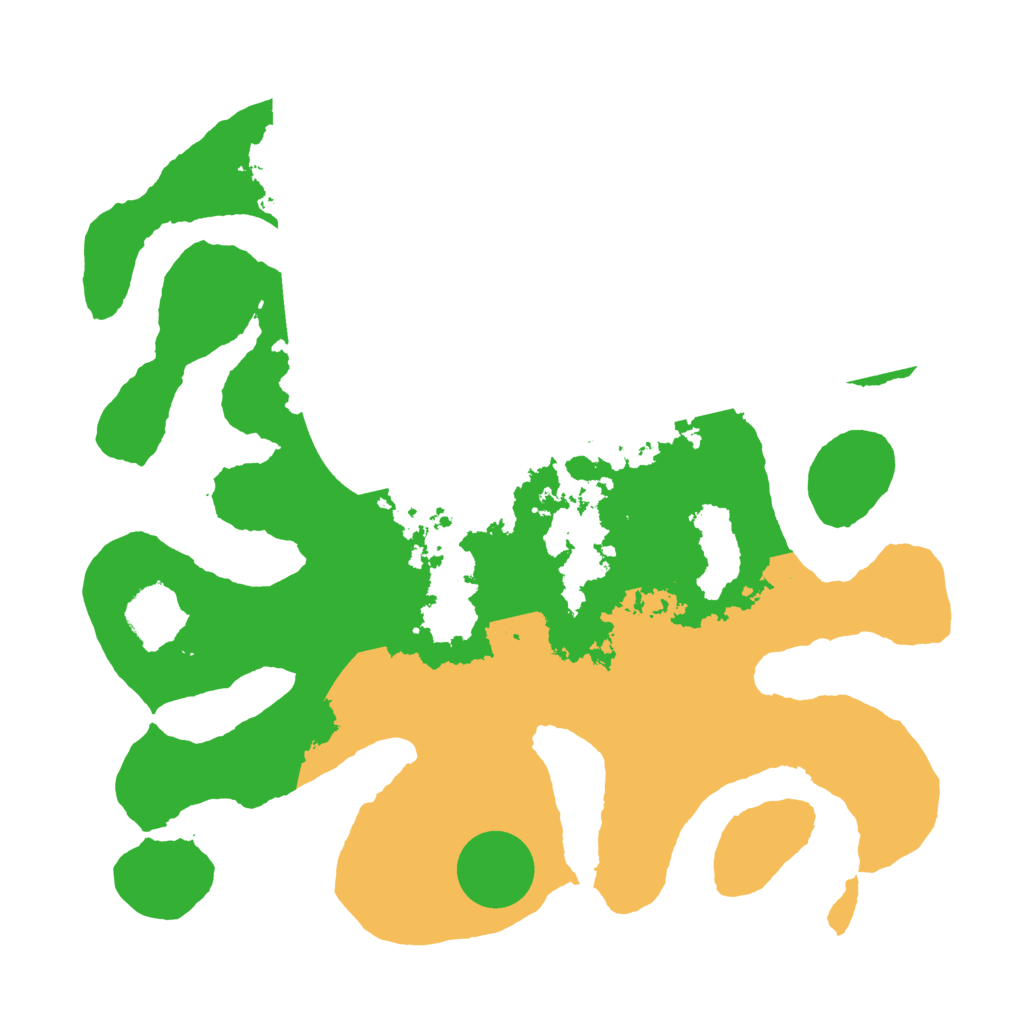 Biome Rust Map: Barren, Size: 3500, Seed: 3877529