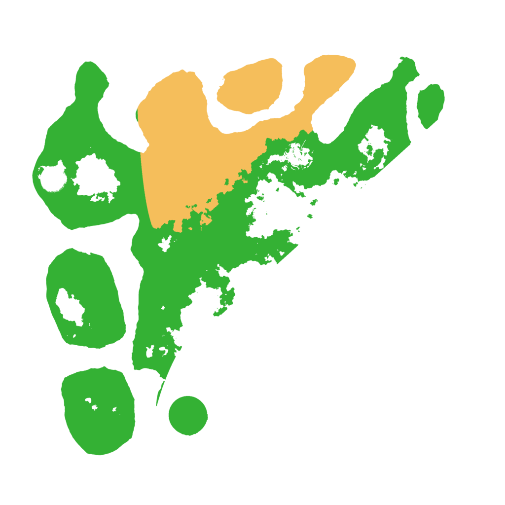 Biome Rust Map: Barren, Size: 3500, Seed: 221354