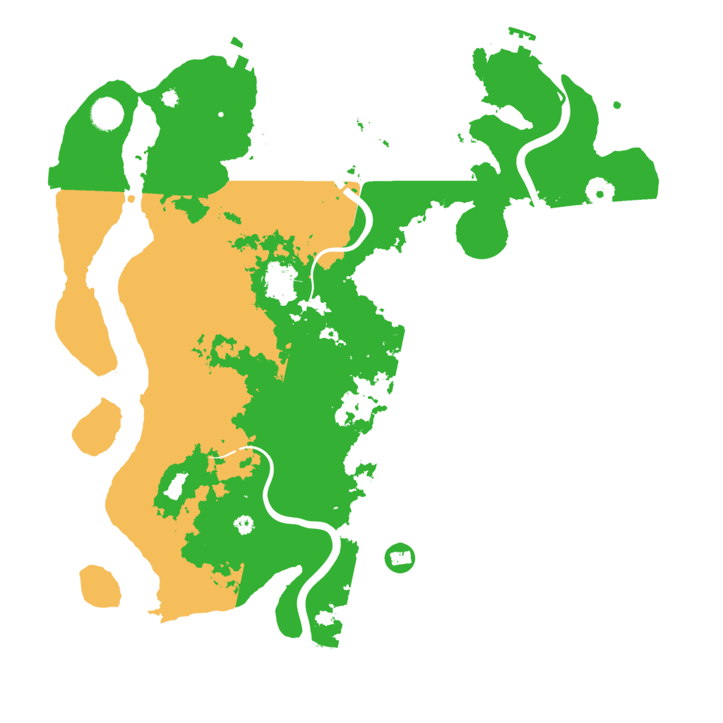 Biome Rust Map: Procedural Map, Size: 3850, Seed: 18566554