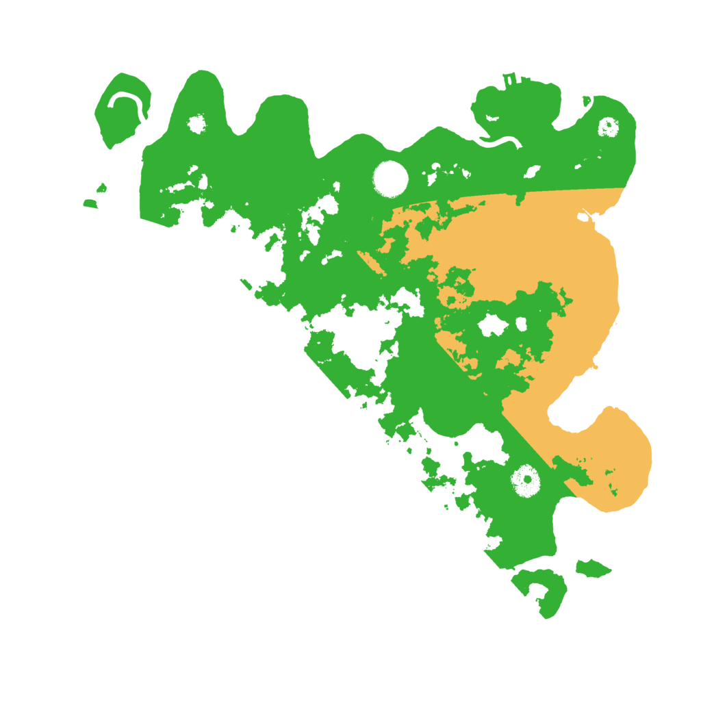 Biome Rust Map: Procedural Map, Size: 3500, Seed: 778473