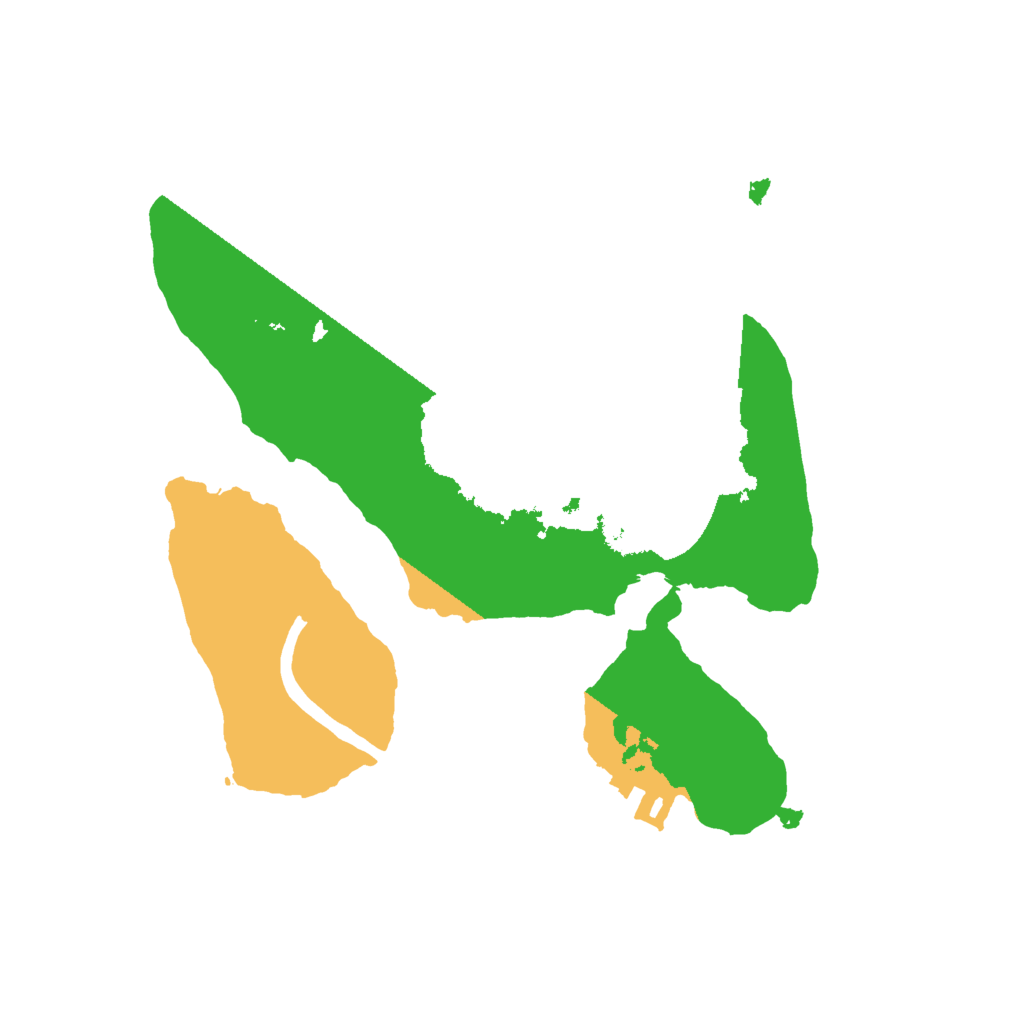 Biome Rust Map: Procedural Map, Size: 2000, Seed: 79376898