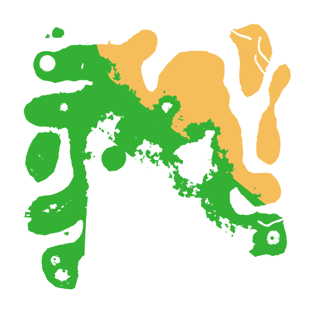 Biome Rust Map: Procedural Map, Size: 3500, Seed: 4320600